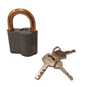 Замок навесной Trodos BC-HAL2-50 алюминий, блистер