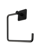 Держатель для туалетной бумаги на липучке Delphinium "B6445P-6", металл, чёрный