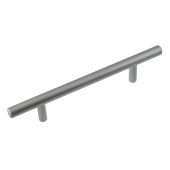 Ручка-рейлинг мебельная Trodos "8925" D10х320-380мм сталь, хром матовый