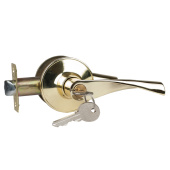 Ручка-защелка Trodos ЗВ2-01 золото