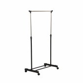 Вешало одинарное Zenfort "HG21AB" 85x41x100-170cм, черный матовый