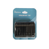 Кольца для штор Delphinium 12 шт пластик, черный