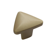 Ручка-кнопка мебельная Trodos "9088" сплав ЦАМ, сатиновое золото матовый