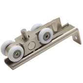 Комплект роликов для раздвижных дверей Trodos QD-863 с фиксатором торц/вкл