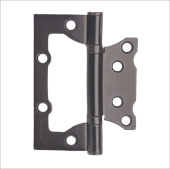 Петля накладная Trodos 100х75х2,0 BN без врезки, черный никель