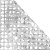 Ковер антискользящий Delphinium коллекция "J-6635" 63х34см, белый