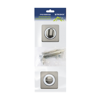 Ручка поворотная Trodos BK-02 SN никель