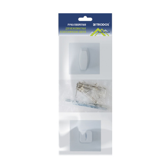 Ручка поворотная Trodos BK-03 slim WW белый