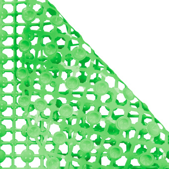 Ковер антискользящий Delphinium коллекция "J-6635" 63х34см, зеленый
