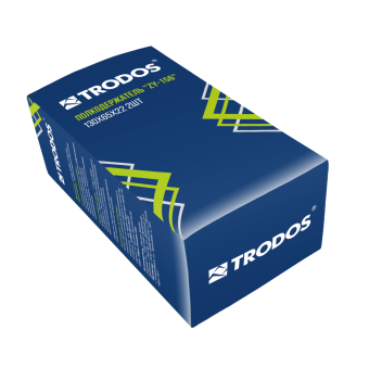 Полкодержатель Trodos "ZY-156" 130х65х22 2шт, хром матовый