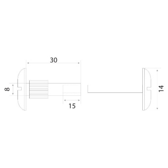 Стяжка межсекционная Trodos M4х27+M4х15 2000 шт