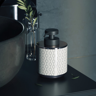 Дозатор для жидкого мыла Zenfort "Дебби", керамика