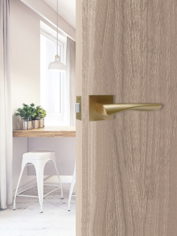 Ручка раздельная Trodos 870-03 slim GA сатиновое золото матовый