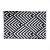 Ковер Zenfort "Пасьянс" хлопок, 50*80см, чёрно-белый