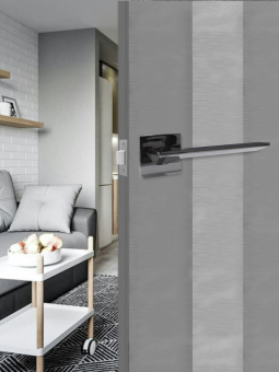 Ручка раздельная Trodos "603" серия 03 slim, черный никель