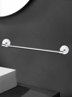 Держатель для полотенца 1-ый Zenfort коллекция "Либретто" 63,2см, белый