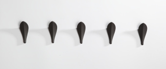 Набор крючков Zenfort "1032B" 5 шт, черный матовый