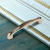 Ручка-скоба мебельная Trodos "ZY-698" 96мм сплав ЦАМ 62гр,  золото/никель