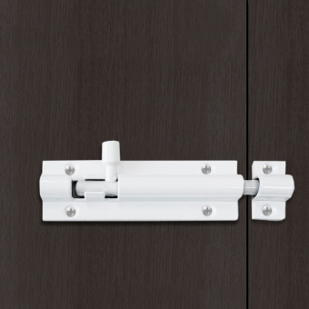 Шпингалет Trodos ZY-711/L90 WW белый