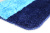 Ковер Delphinium коллекция "Палитра" микрофибра 45х75см, голубой