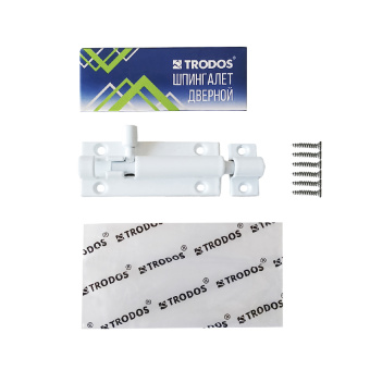 Шпингалет Trodos ZY-711/L90 WW белый