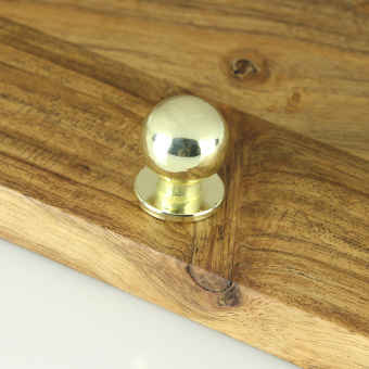 Ручка-кнопка мебельная Trodos "ZY-108" сплав ЦАМ, золото