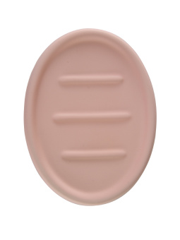 Мыльница Zenfort "Soft", керамика, розовый