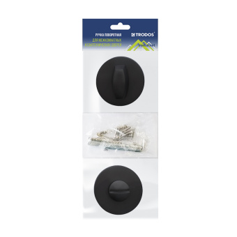 Ручка поворотная Trodos "BK" серия 06 slim, черный 