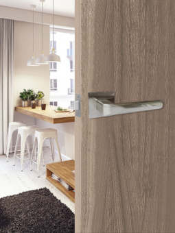 Ручка раздельная Vrata "2173 AL" серия 03 slim, никель