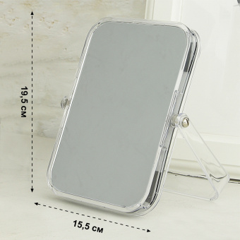 Зеркало настольное Delphinium "BРО-1247", хром