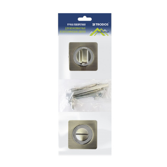 Ручка поворотная Trodos "BK" серия 02, бронза