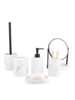 Дозатор для жидкого мыла Zenfort "Бьянка", полирезина