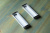 Ручка-купе мебельная Trodos "ZY-108" 128мм алюминий, хром/хром матовый, хедер