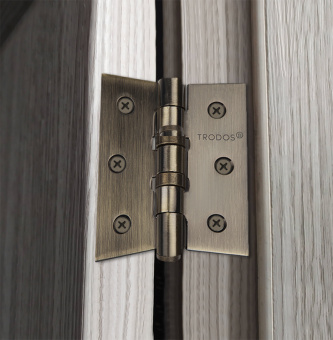 Петля накладная Trodos 75х62х2,5 AB бронза