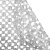 Ковер антискользящий Delphinium коллекция "J-A6838" 69х39см, белый