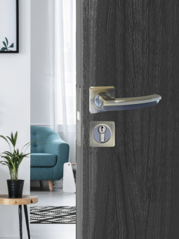 Накладка на цилиндр Trodos "ET" серия 02, бронза