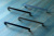 Ручка-скоба мебельная Trodos "DMZ-21203" 128мм сплав ЦАМ 70гр, белый матовый