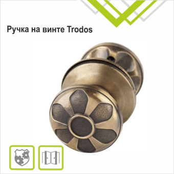 Ручка на винте Trodos, бронза