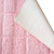 Ковер Delphinium коллекция "Плитка" микрофибра 45х75см, розовый