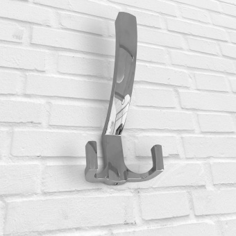 Крючок мебельный Trodos " ZY-146A" 3-рожковый, сплав ЦАМ, хром