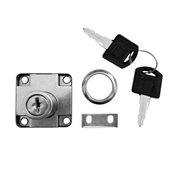 Замок мебельный Trodos "338" автомат, хром