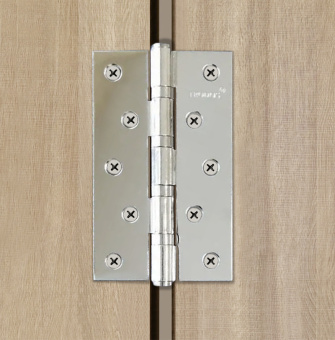 Петля накладная Trodos 125х75х2,5 CP хром 