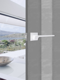 Ручка раздельная Trodos 809-03 slim WW белый