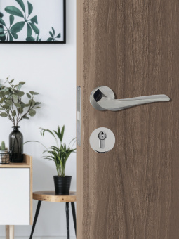 Ручка раздельная Trodos "550" серия 06 slim, хром