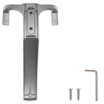 Крючок мебельный Trodos " ZY-146A" 3-рожковый, сплав ЦАМ, хром матовый