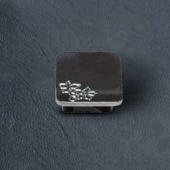 Ручка-кнопка мебельная Trodos "ZY-61" сплав ЦАМ, хром