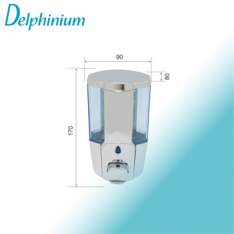 Дозатор для жидкого мыла Delphinium "9023-3" 300мл, хром
