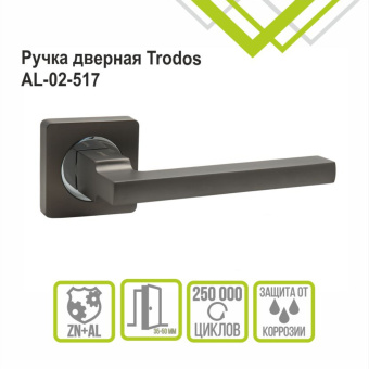Ручка раздельная Trodos "517" серия 02, графит