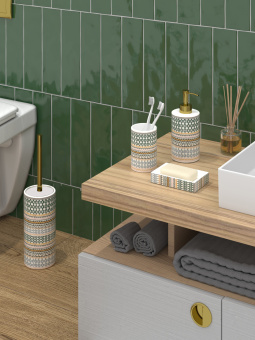 Дозатор для жидкого мыла Zenfort "Зира", керамика