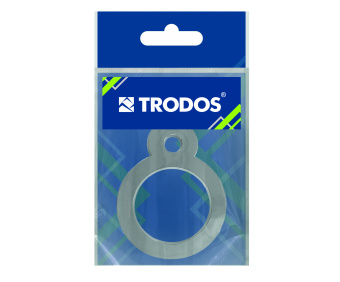 Цифра дверная Trodos "8" модерн, хром